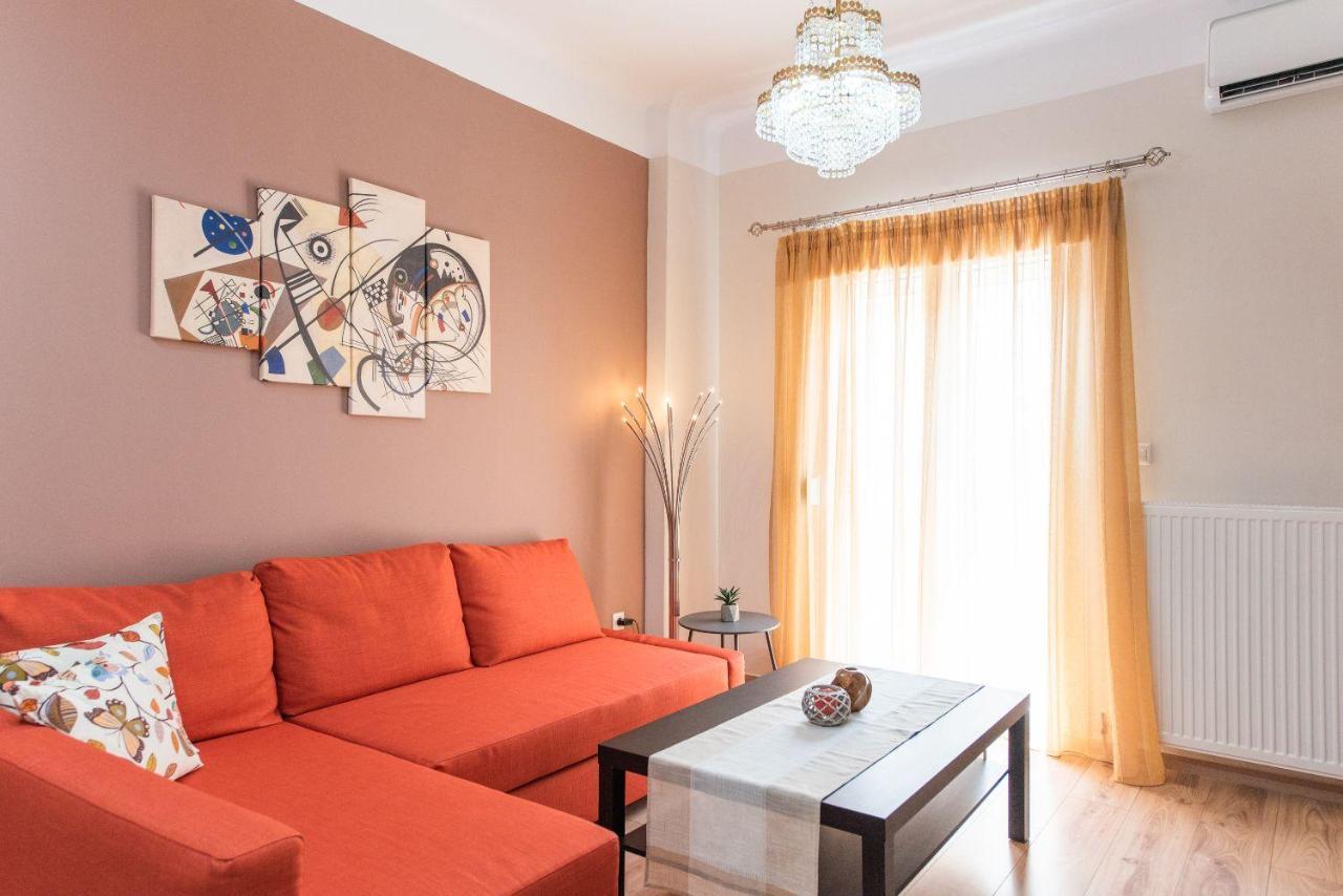 Apricot By Halu! Cozy Apt Next To Agia Sophia Metro Station Tesalónica Exterior foto