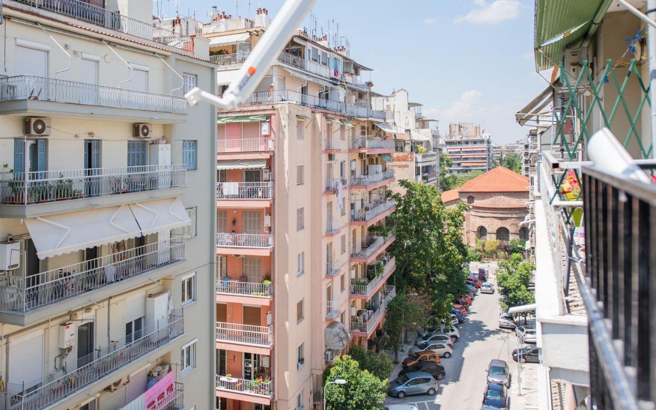 Apricot By Halu! Cozy Apt Next To Agia Sophia Metro Station Tesalónica Exterior foto