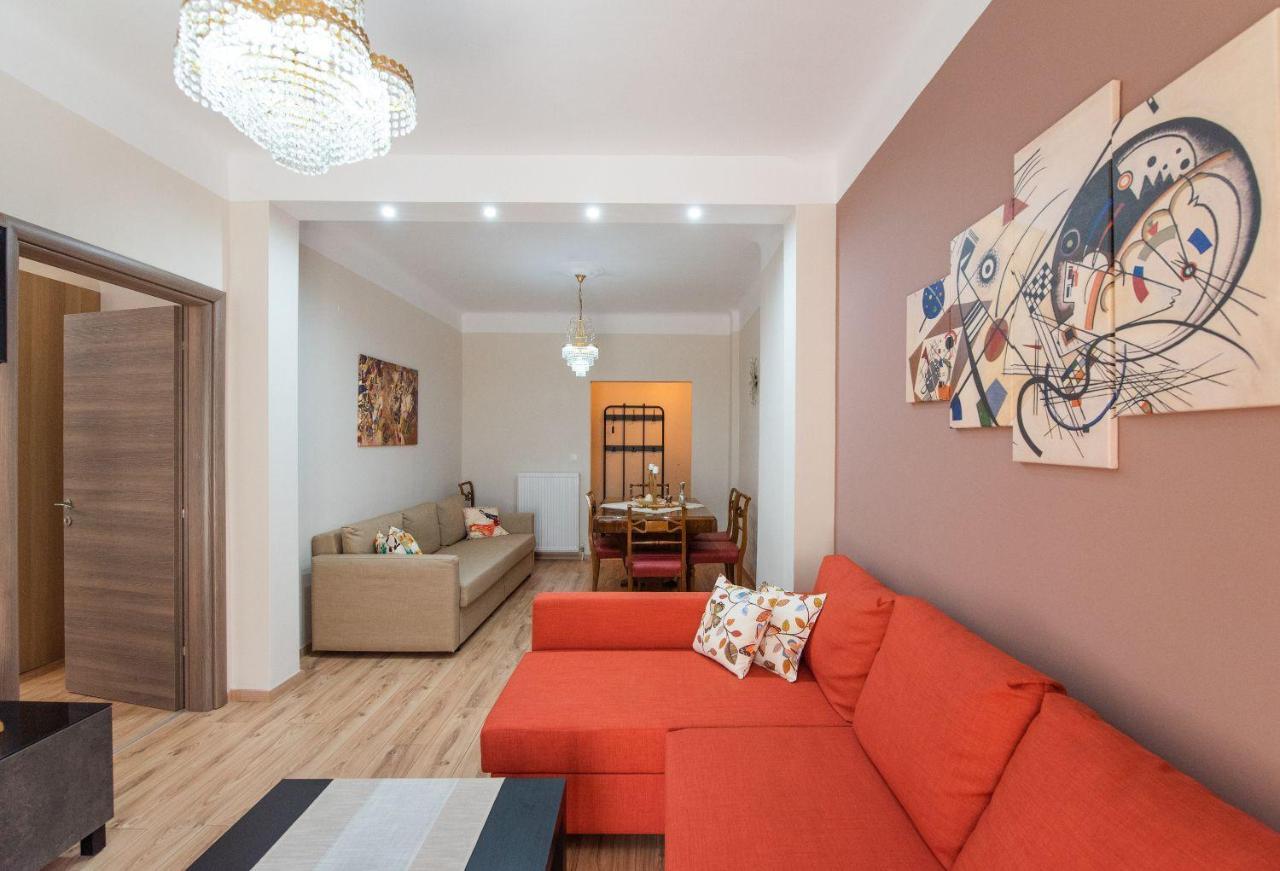 Apricot By Halu! Cozy Apt Next To Agia Sophia Metro Station Tesalónica Exterior foto