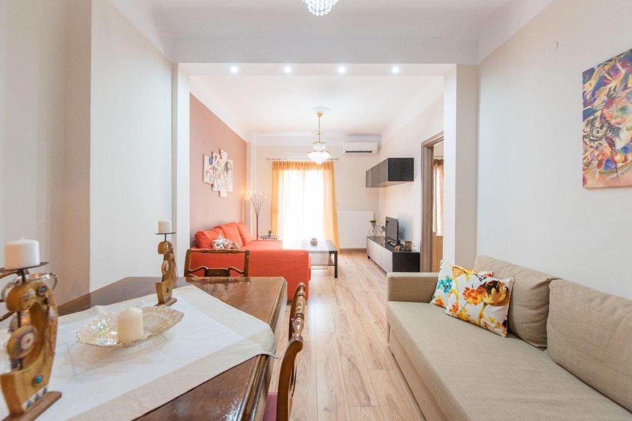 Apricot By Halu! Cozy Apt Next To Agia Sophia Metro Station Tesalónica Exterior foto